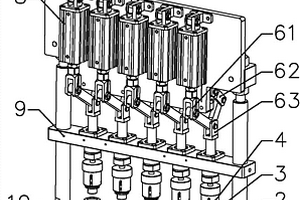 鋰電池蓋帽壓力檢測(cè)機(jī)構(gòu)及檢測(cè)機(jī)