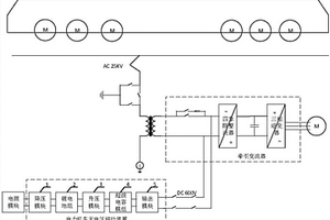 電力機(jī)車無電區(qū)移動裝置及電力機(jī)車