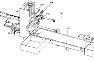 用于方形鋰電池卷繞機(jī)的下料機(jī)構(gòu)