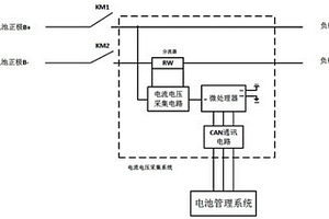 鋰電池系統(tǒng)的電流電壓采集裝置