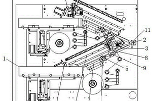 半自動鋰電芯卷繞機的自動送片裝置