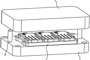鋰電池匯流排的壓鉚模具