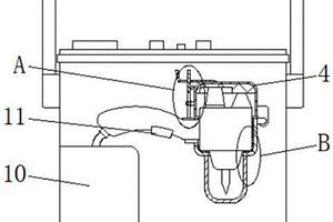 鋰電池檢測(cè)用靜電放電測(cè)試儀的固定機(jī)構(gòu)