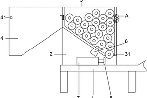 圓柱形鋰電池自動(dòng)套標(biāo)機(jī)上料機(jī)構(gòu)