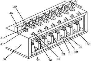 用于方形鋰電池測試的分容柜