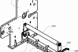 鋰電池隔膜收卷機的擺輥裝置