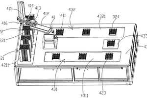 動力鋰電池PACK線支架自動上下料設(shè)備