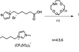 氮雜冠醚功能化離子液體的合成方法