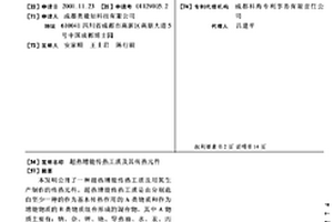 超熱增能傳熱工質(zhì)及其傳熱元件