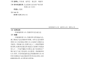 碳載納米CoFe負極材料及合成方法