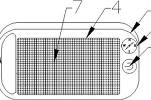 帶指南針太陽能手機消毒器