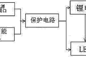 多充型太陽能電池手電電路