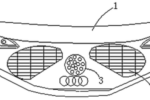 蜂眼形狀的汽車格柵