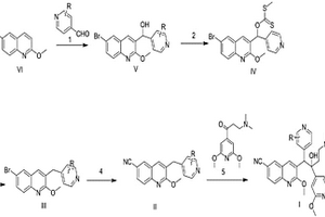 二芳基喹啉衍生物的制備方法