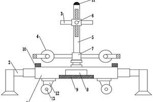 可調(diào)節(jié)的多功能電力工具放線架