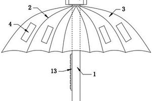 多功能戶外智能雨傘
