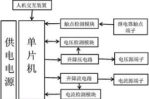 多功能繼電器測試儀及動作電壓、動作電流測試方法