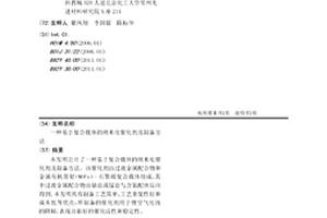 基于復(fù)合載體的納米電催化劑及制備方法