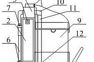 可調(diào)節(jié)的臺(tái)盆模具用噴灑脫模水裝置