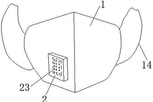 開放式可穿戴電子口罩