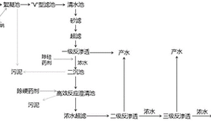 高鹽廢水的處理系統(tǒng)及處理方法