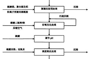 兩步法濕法腈綸生產(chǎn)廢水的處理方法