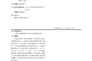 用于堿性條件下廢水處理的微電極