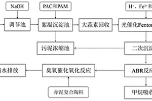 大蒜加工廢水的處理方法