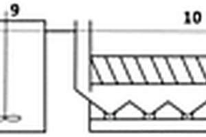 石墨生產(chǎn)廢水氟離子與硝態(tài)氮同時(shí)去除的裝置