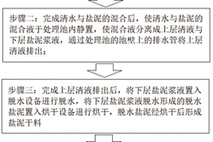 廢水處理生成的半干態(tài)鹽泥摻雜代脫硫劑處理工藝