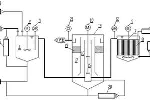 電解鋁耦合化學(xué)沉淀的廢水除氯系統(tǒng)及方法