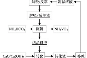 無(wú)廢水排放的偏釩酸銨制備方法