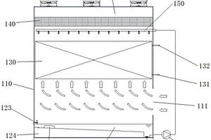 用于廢水回收利用的冷卻塔及零排放冷卻系統(tǒng)