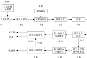 煤化工高含鹽廢水零排放處理工藝系統(tǒng)