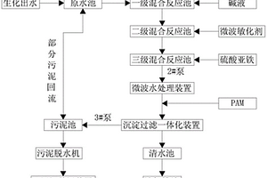 煤化工廢水處理深度去除CODcr處理系統(tǒng)