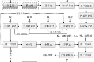 處理三聚氰胺膠膜紙的廢水系統(tǒng)