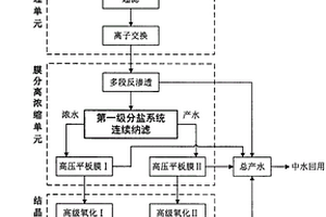 高含鹽工業(yè)廢水分鹽零排放系統(tǒng)