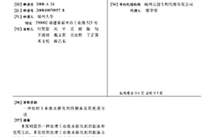 處理工業(yè)廢水催化劑的制備及其使用方法