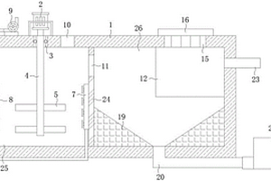 用于工業(yè)廢水的混凝沉淀處理裝置