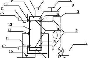 用于處理含氨氮廢水的旋轉(zhuǎn)式SBR生物反應(yīng)器及其廢水處理方法