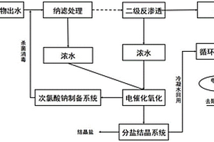 電催化氧化裝置、煤化工企業(yè)廢水零排放系統(tǒng)及工藝