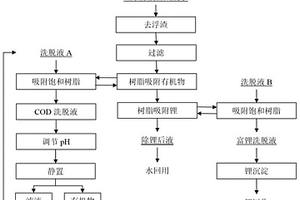 鋰系橡膠合成廢水的綜合處理方法