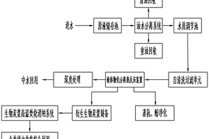 高濃度廢水無害化資源利用工藝方法