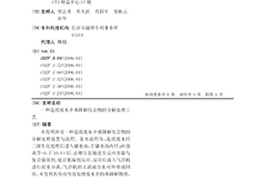 造紙廢水中難降解化合物的分解處理工藝