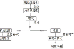 含次氯酸鈉、PVP的高COD膜生產(chǎn)廢水的處理方法