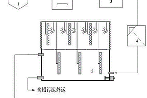 去除電鍍廢水中鉛的處理系統(tǒng)