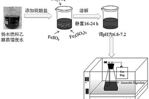 促進燃料乙醇廢水生產(chǎn)甲烷的方法