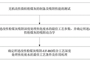 改性粉煤灰吸附-UF-RO深度處理焦化廢水檢測方法