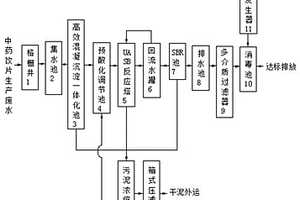 中藥飲片生產(chǎn)廢水的處理工藝