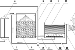 適用于高氨氮農業(yè)廢水的處理裝置及其處理方法